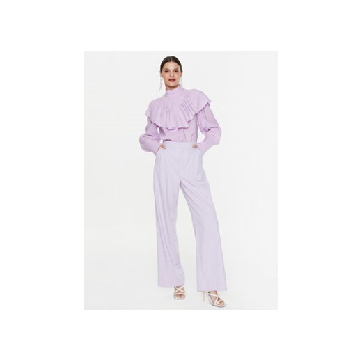 Gestuz Spodnie materiałowe Paula 10906861 Fioletowy Relaxed Fit Gestuz 38 MODIVO