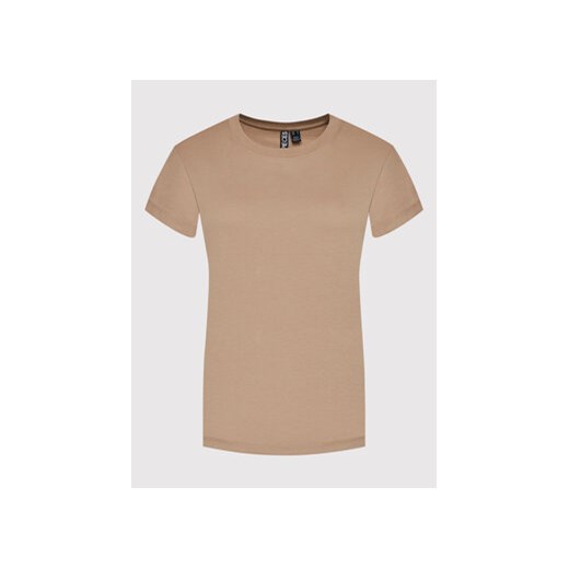 Pieces T-Shirt Ria 17086970 Beżowy Regular Fit Pieces XL MODIVO