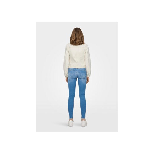 ONLY Kurtka jeansowa Tia 15177238 Écru Regular Fit 38 MODIVO