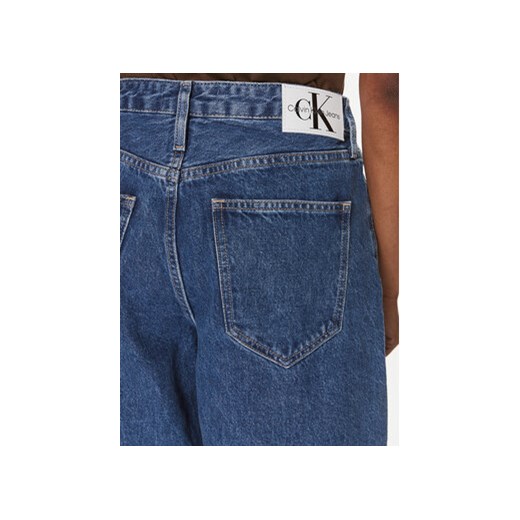Calvin Klein Jeans Jeansy 90's J20J221680 Granatowy Straight Fit 29 MODIVO