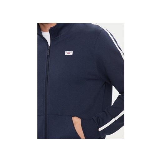 Reebok Bluza Classic Court Sport Tape 100202687 Granatowy Regular Fit Reebok XL MODIVO