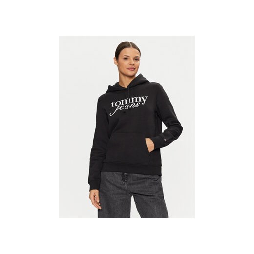 Tommy Jeans Bluza DW0DW20170 Czarny Regular Fit Tommy Jeans XS MODIVO