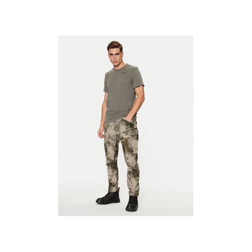 G-Star Raw Spodnie materiałowe Rovic 3D D02190 G787 Khaki Tapered Fit 32_32 MODIVO