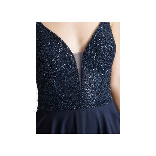Hey Kyla Sukienka wieczorowa 5AC105HK Granatowy Regular Fit Hey Kyla 46 MODIVO