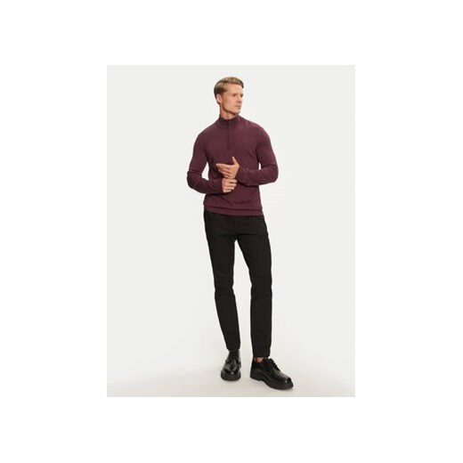 Hugo Sweter San Quirin-M 50474175 Bordowy Regular Fit XL MODIVO