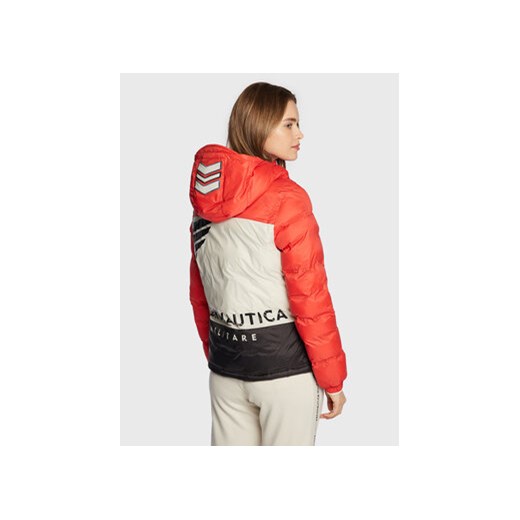 Aeronautica Militare Kurtka puchowa 222AB2051DCT3036 Czerwony Regular Fit Aeronautica Militare 40 MODIVO