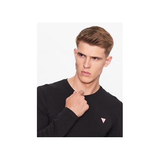 Guess Longsleeve M2YI28 J1314 Czarny Slim Fit Guess S MODIVO