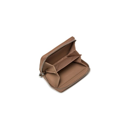 Calvin Klein Mały Portfel Damski K60K612188 Brązowy Calvin Klein uniwersalny MODIVO