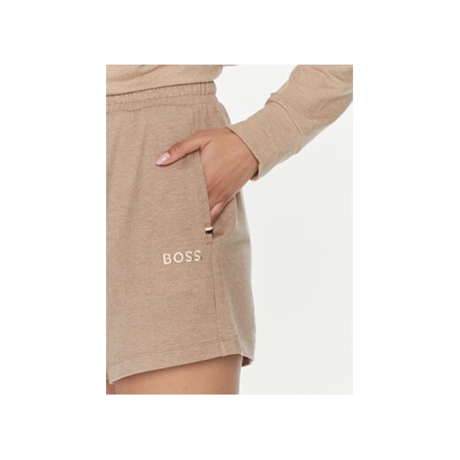 Boss Szorty sportowe Select 50515554 Beżowy Regular Fit XL MODIVO