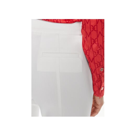 Marciano Guess Spodnie materiałowe Sally 3BGB29 7046A Biały Straight Fit Marciano Guess 40 MODIVO