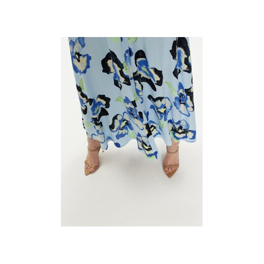 YAS Sukienka koszulowa Savanna 26022663 Niebieski Loose Fit Yas L MODIVO