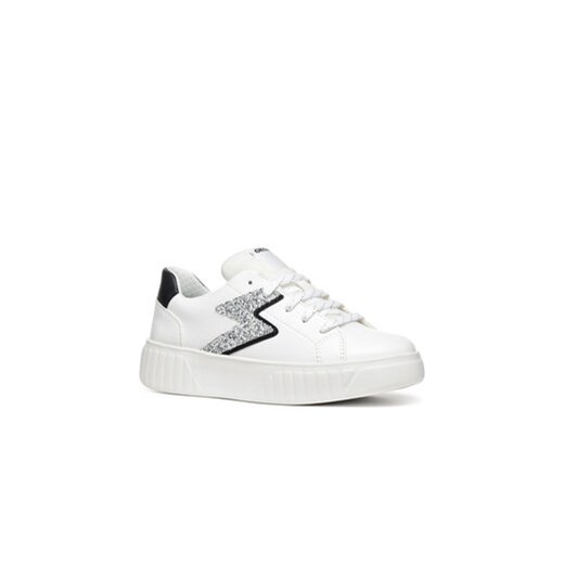 Geox Sneakersy J Mikiroshi J45DVA 0BCEW C0007 S Biały Geox 36 MODIVO
