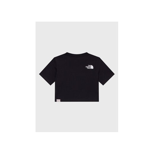 The North Face T-Shirt Crop Easy NF0A83EU Czarny Regular Fit The North Face L MODIVO