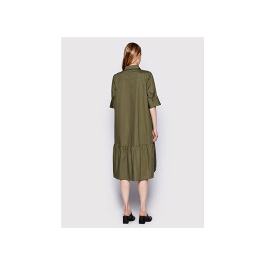 Gestuz Sukienka koszulowa Avaligz 10906320 Zielony Loose Fit Gestuz 38 MODIVO