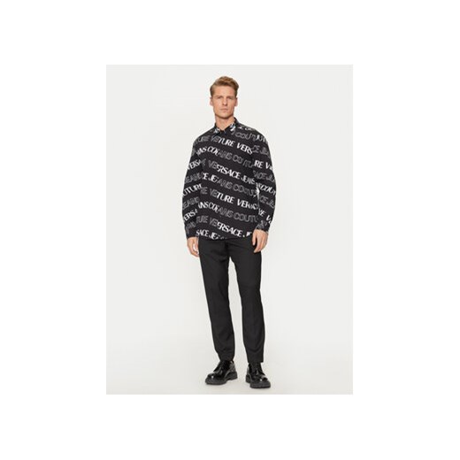 Versace Jeans Couture Koszula 76GAL2R0 Czarny Regular Fit 54 MODIVO