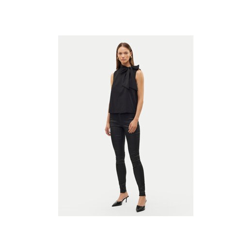 Vero Moda Spodnie z imitacji skóry Flash 10314591 Czarny Skinny Fit Vero Moda S_30 MODIVO