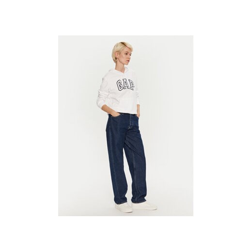 Gap Bluza 870537-01 Biały Regular Fit Gap M MODIVO