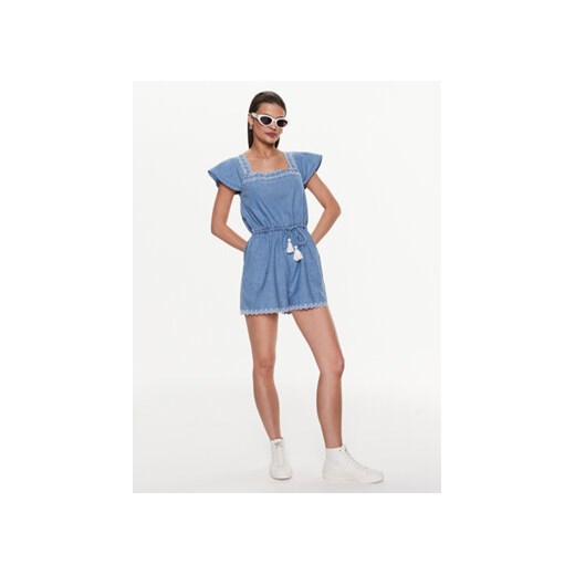 Pepe Jeans Kombinezon Angela PL230431 Niebieski Regular Fit Pepe Jeans XS MODIVO