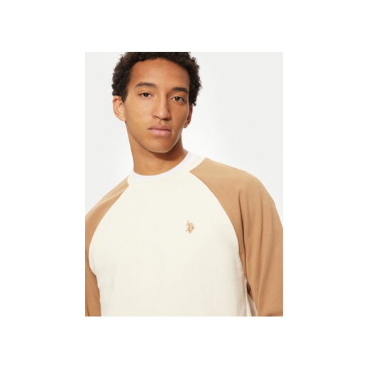 U.S. Polo Assn. Bluza MUP0829 Beżowy Regular Fit L MODIVO