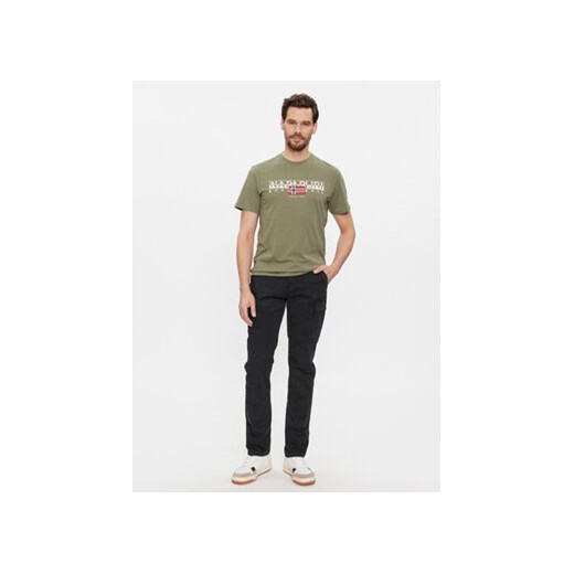 Napapijri Spodnie materiałowe Yasuni NP0A4H1G Czarny Regular Fit Napapijri 34 MODIVO