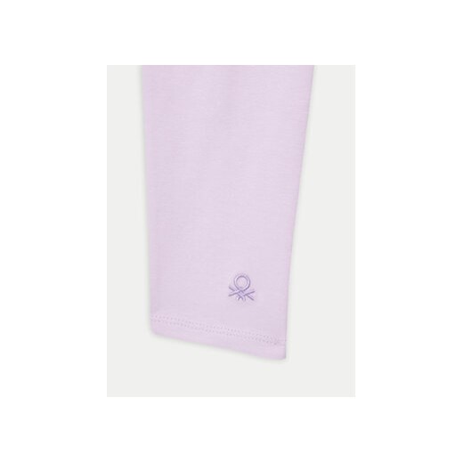 United Colors Of Benetton Legginsy 3MT1CF02G Fioletowy Slim Fit United Colors Of Benetton 150 MODIVO