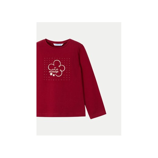 Mayoral Bluzka 178 Czerwony Regular Fit Mayoral 3Y MODIVO