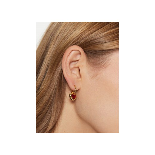 Coach Kolczyki 37422731 Złoty Coach uniwersalny MODIVO