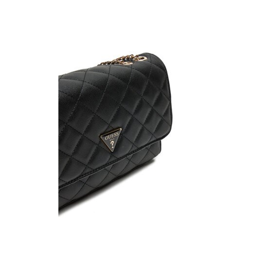 Guess Torebka HWEQG9 50921 Czarny Guess uniwersalny MODIVO