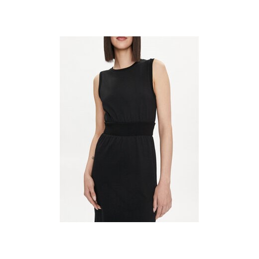 United Colors Of Benetton Sukienka letnia 3L3XDV01G Czarny Regular Fit United Colors Of Benetton XL MODIVO