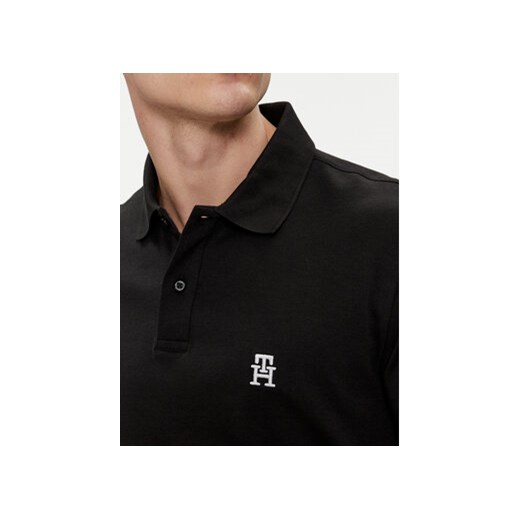 Tommy Hilfiger Polo Interlock MW0MW34783 Czarny Regular Fit Tommy Hilfiger XL MODIVO