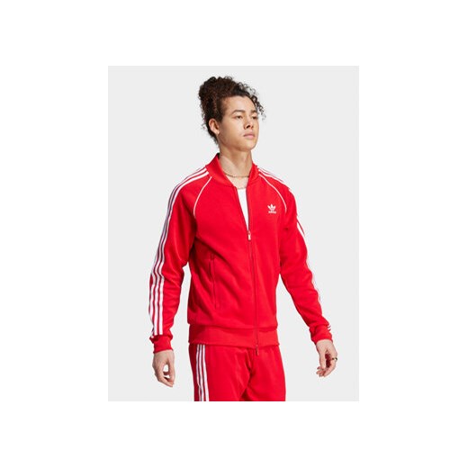 adidas Bluza adicolor Classics SST IL2494 Czerwony Slim Fit XL MODIVO