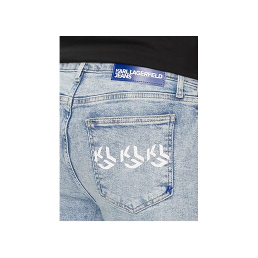 Karl Lagerfeld Jeans Jeansy 241D1100 Niebieski Skinny Fit 30_32 MODIVO