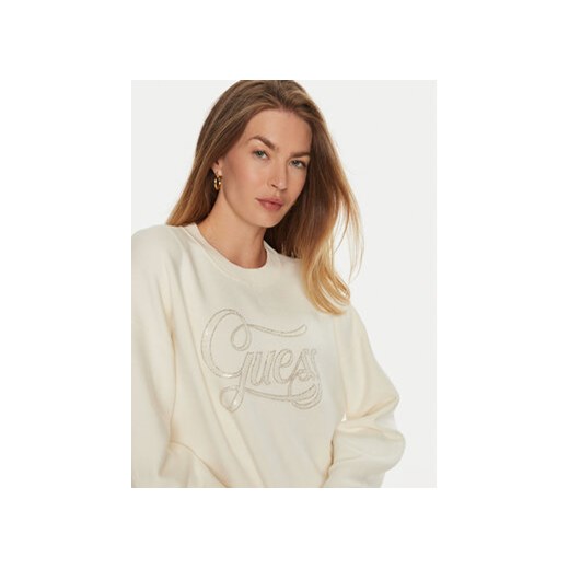 Guess Sweter Laura W4BR07 Z26I2 Écru Regular Fit Guess XS MODIVO