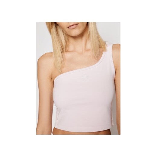 adidas Top Tennis Luxe Asymmetrical H56466 Różowy Regular Fit 44 MODIVO