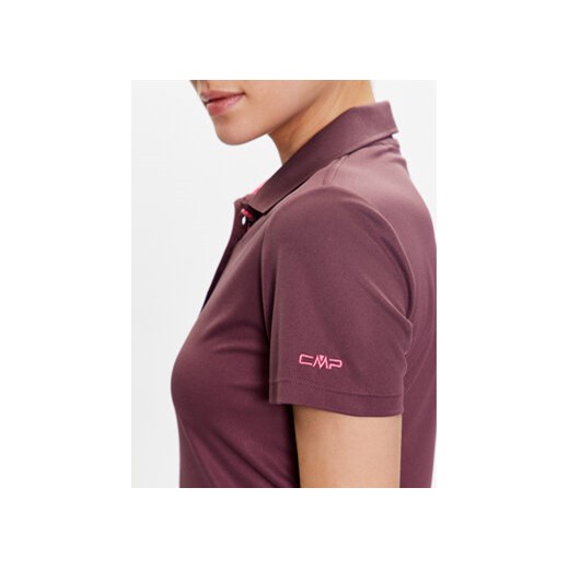 CMP Koszulka techniczna 3T59676 Bordowy Regular Fit 38 MODIVO