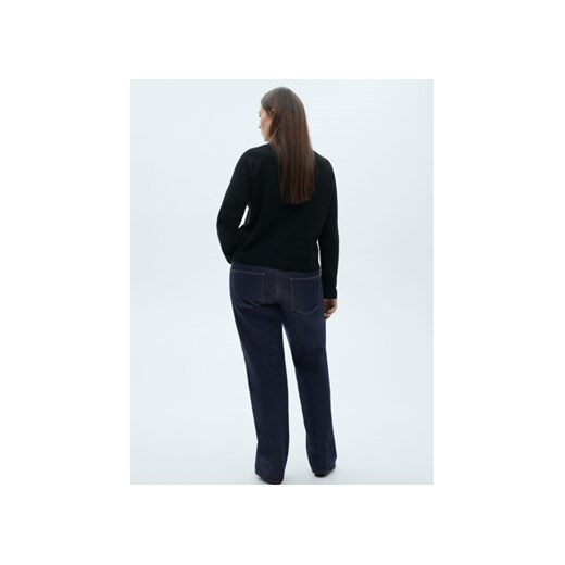 Mango Jeansy 77039075 Granatowy Straight Fit Mango 44 MODIVO