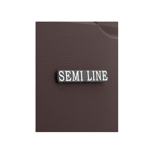 Semi Line Walizka średnia T5792-2 Brązowy Semi Line one size MODIVO