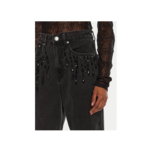 Gestuz Jeansy Similina 10909652 Szary Wide Leg Gestuz 26 MODIVO