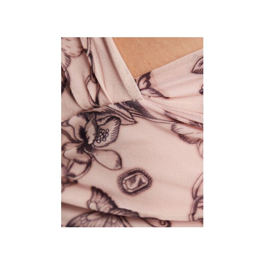 Pinko Top Tirato 100921 A0NW Różowy Slim Fit Pinko M MODIVO