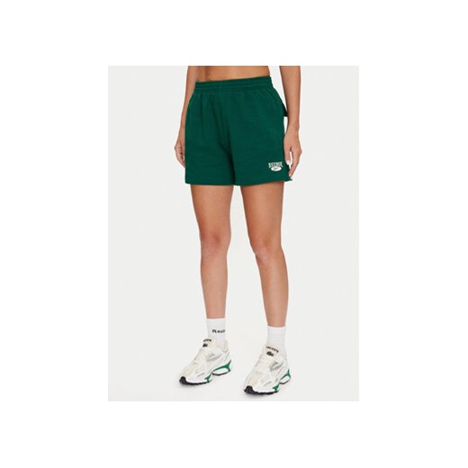 Reebok Szorty sportowe Cl Ae Sm Logo Short 100076254 Zielony Regular Fit ze sklepu MODIVO w kategorii Szorty - zdjęcie 177005014