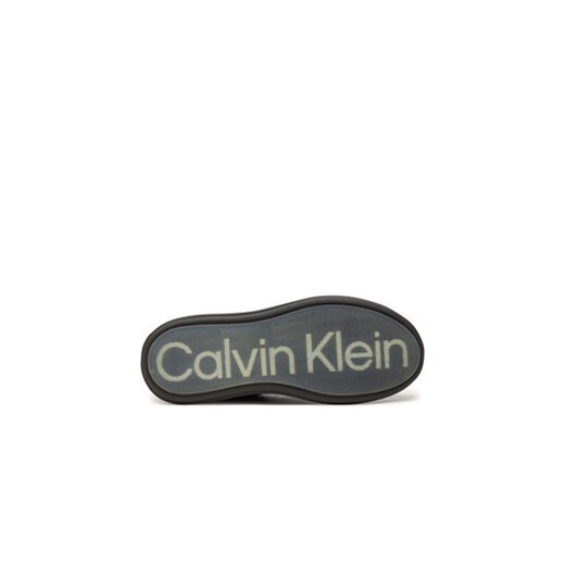 Calvin Klein Sneakersy Low Top Lace Up Wool HM0HM01597 Szary Calvin Klein 45 MODIVO
