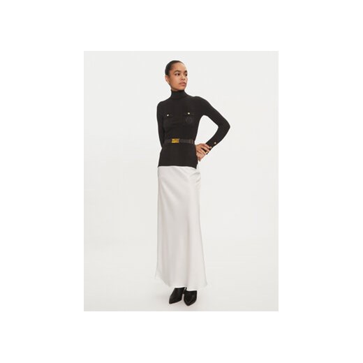Elisabetta Franchi Golf MK-11B-46E2-V890 Czarny Slim Fit Elisabetta Franchi 46 MODIVO