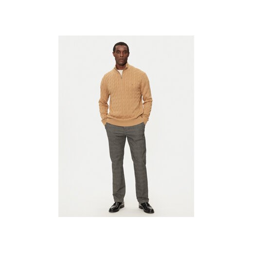 Tommy Hilfiger Sweter Classic MW0MW36532 Beżowy Regular Fit Tommy Hilfiger L MODIVO
