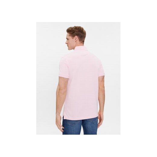Tommy Hilfiger Polo 1985 MW0MW17771 Różowy Slim Fit Tommy Hilfiger XL MODIVO