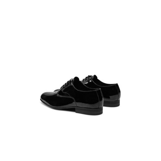 Calvin Klein Półbuty Oxford Pat HM0HM01600 Czarny Calvin Klein 46 MODIVO