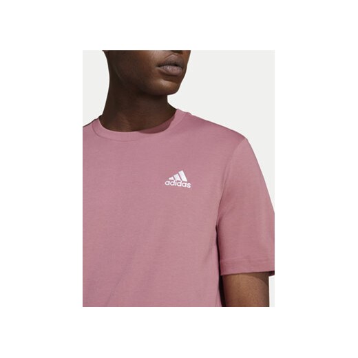 adidas T-Shirt Essentials Small Logo IX0120 Różowy Regular Fit XXL MODIVO