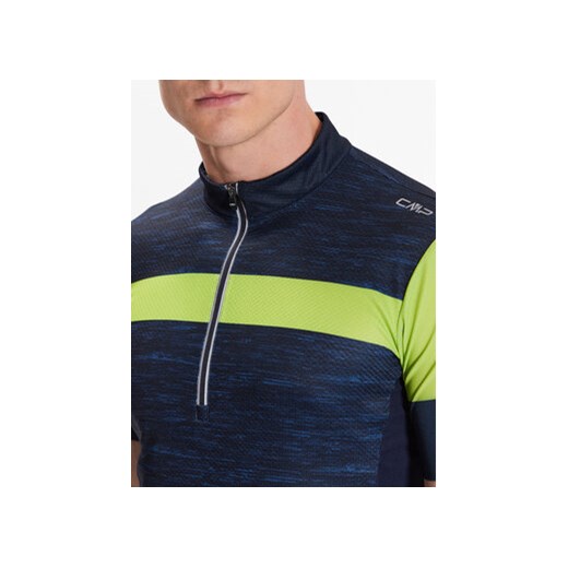 CMP Koszulka rowerowa 33N6777 Niebieski Regular Fit 48 MODIVO