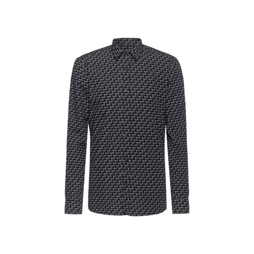 Hugo Koszula Elisha02 50443553 Czarny Extra Slim Fit 40 MODIVO