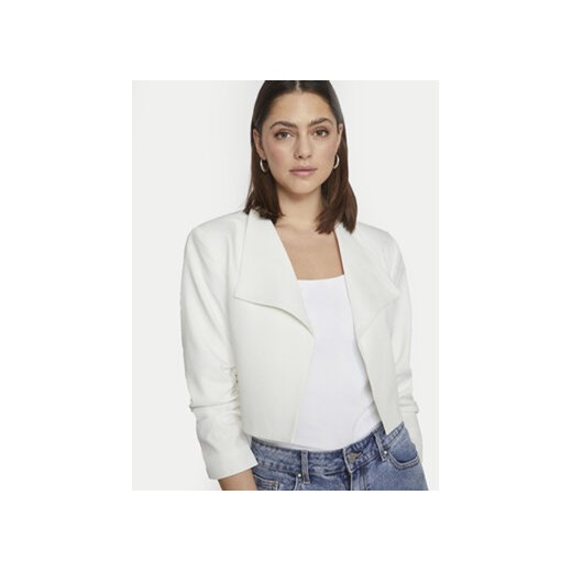 Vila Marynarka Her Bin 14063175 Biały Relaxed Fit Vila 36 MODIVO