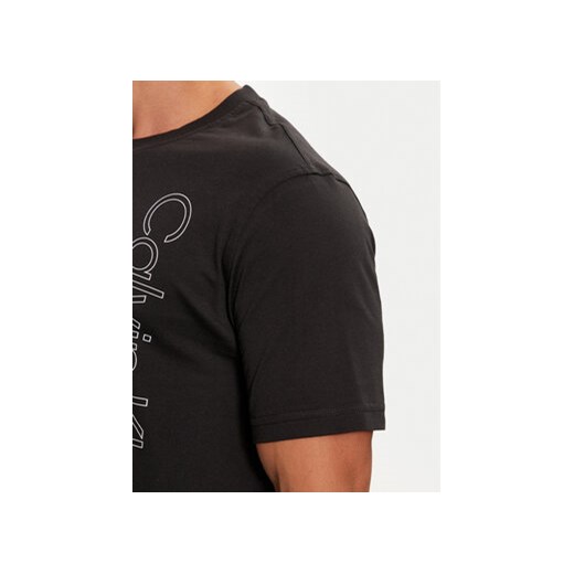 Calvin Klein Performance T-Shirt 00GMF4K113 Czarny Regular Fit XL MODIVO